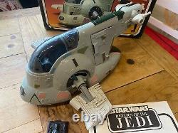 Vintage Star Wars Slave 1 1981 Meccano Boxed Instructions ROTJ GDE Bi-Logo