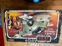 Vintage Star Wars Slave 1 1981 Meccano Boxed Instructions ROTJ GDE Bi-Logo