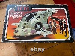 Vintage Star Wars Slave 1 1981 Meccano Boxed Instructions ROTJ GDE Bi-Logo