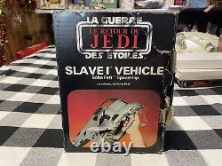 Vintage Star Wars Slave 1 With Box