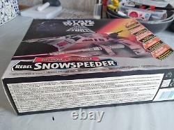 Vintage Star Wars Snowspeeder 1996. NIB. Mint electronic snow speeder, in box