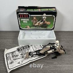 Vintage Star Wars Speeder Bike 1983 Complete Boxed & Instructions Biker Scout