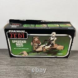 Vintage Star Wars Speeder Bike 1983 Complete Boxed & Instructions Biker Scout