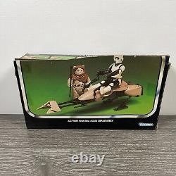 Vintage Star Wars Speeder Bike 1983 Complete Boxed & Instructions Biker Scout