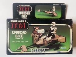 Vintage Star Wars Speeder Bike. Boxed