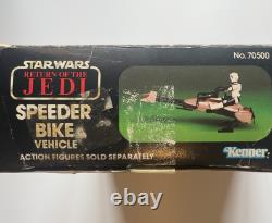 Vintage Star Wars Speeder Bike. Boxed