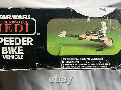 Vintage Star Wars Speeder Bike Boxed Complete and Sealed ROTJ