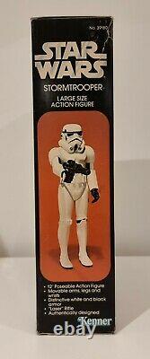 Vintage Star Wars Stormtrooper 12 Kenner Mint In Original Box