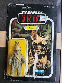 Vintage Star Wars TEEBO 77 Back Moc Kenner Carded Figure Made in Mexico