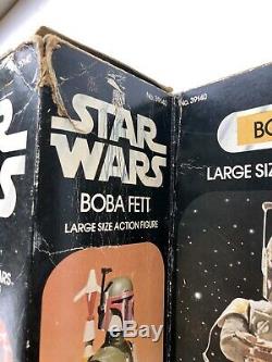 Vintage Star Wars Toltoys Boba Fett Large Size Action Figure Kenner