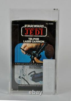 Vintage Star Wars Tripod Laser Cannon Mini Rig Sealed Ukg 75% Kenner