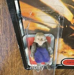 Vintage Star Wars Ugnaught Figure Tri-Logo ROTJ 70 back (Re-seal)