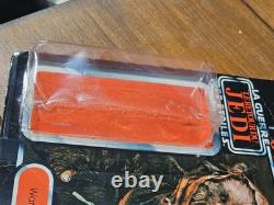 Vintage Star Wars? Warok? Last 17 Tri-logo Figure Split Bubble Card