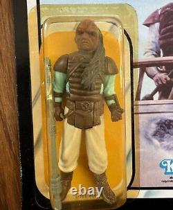 Vintage Star Wars Weequay MOC ROTJ 77 Back Figure SEALED Kenner 1983 Unpunched