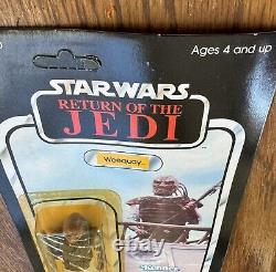 Vintage Star Wars Weequay MOC ROTJ 77 Back Figure SEALED Kenner 1983 Unpunched