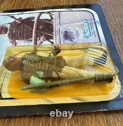 Vintage Star Wars Weequay MOC ROTJ 77 Back Figure SEALED Kenner 1983 Unpunched