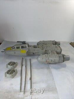 Vintage Star Wars Y-Wing Fighter 1983 Incomplete