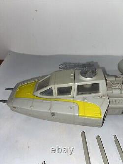 Vintage Star Wars Y-Wing Fighter 1983 Incomplete