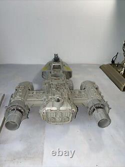 Vintage Star Wars Y-Wing Fighter 1983 Incomplete