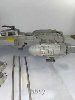 Vintage Star Wars Y-Wing Fighter 1983 Incomplete