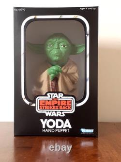 Vintage Star Wars YODA Hand Puppet Kenner 1981 The Empire Strikes Back