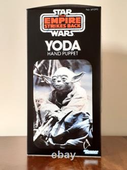 Vintage Star Wars YODA Hand Puppet Kenner 1981 The Empire Strikes Back