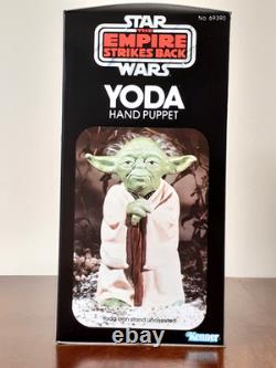 Vintage Star Wars YODA Hand Puppet Kenner 1981 The Empire Strikes Back