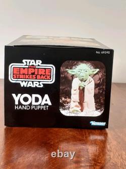 Vintage Star Wars YODA Hand Puppet Kenner 1981 The Empire Strikes Back