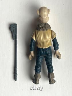 Vintage Star Wars Yak Face Action Figure With Weapon 1985. Very Rare Last 17