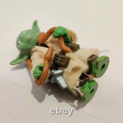 Vintage Star Wars Yoda Figure Brown Snake Belt Cape 1980 Kenner Toy Collectable