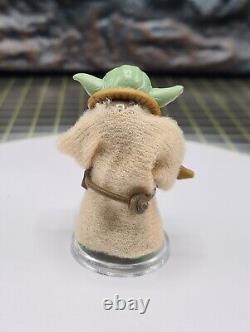 Vintage Star Wars Yoda Pac Man Eyes Figure 1980 Hong Kong Original Complete