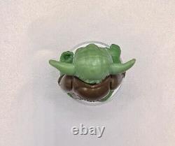 Vintage Star Wars Yoda Pac Man Eyes Figure 1980 Hong Kong Original Complete