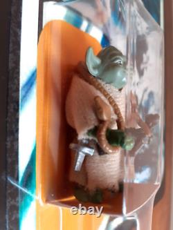 Vintage Star Wars Yoda Recard 1980 ESB 41 Back