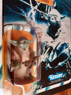 Vintage Star Wars Yoda Recard 1980 ESB 41 Back