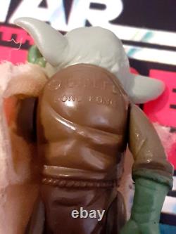 Vintage Star Wars Yoda Recard 1980 ESB 41 Back