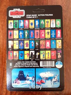 Vintage Star Wars Yoda Recard 1980 ESB 41 Back