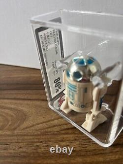 Vintage Star Wars first 12 R2D2 solid dome graded 80% via UKG (not AFA)