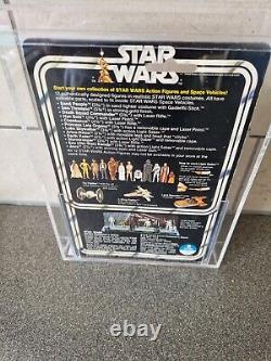 Vintage Star Wars graded 12 Back CAS 70 C3P0 MOC