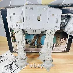 Vintage Star wars AT-AT Walker Complete With Box Original Chin Guns & Manuals