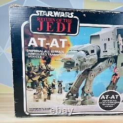 Vintage Star wars AT-AT Walker Complete With Box Original Chin Guns & Manuals