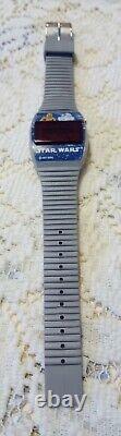 Vintage Texas Instruments 1977 Star Wars Digital Watch, New Batteries Works