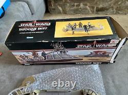 Vintage kenner Star Wars POTF TATOOINE SKIFF. Complete With Box. Excellent! AFA