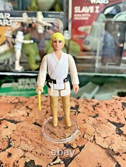 Vintage / original star wars Luke Farmboy Yellow hair