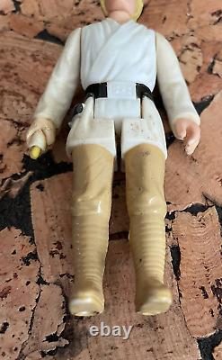 Vintage / original star wars Luke Farmboy Yellow hair