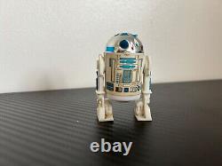 Vintage r2-d2 action figure with working antenna and clicker