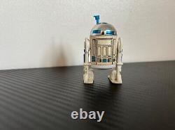 Vintage r2-d2 action figure with working antenna and clicker