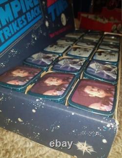 Vintage star Wars 1980 Empire strikes Back 72 Micro Tins Store Shop Display Rare