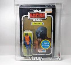 Vintage star wars Palitoy walrus man 45back UKG graded not AFA Rare