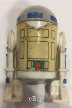 Vintage star wars R2-D2 Pop-up Saber droids Cartoon Action figure 1985 Rare