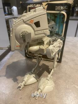 Vintage star wars at-st scout walker 1982